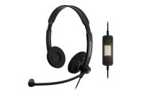 Logo Sennheiser sc60 usb ml casque filaire double couteur xxl 450160