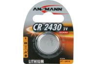Logo Ansmann pile bouton en lithium 'cr2430', 3,0 volt, blister 18005464