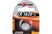 Logo Ansmann pile bouton en lithium 'cr1620', 3,0 volt, blister 18005462
