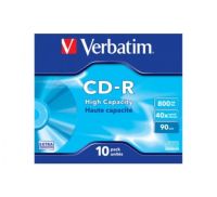 Logo Verbatim pack de 10 cd 800 mb 40x 682093