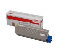 Logo Oki toner pour oki c610/n/dn/din, jaune 4200759