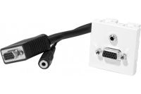 Logo Plastron adaptateur vga + jack 3,5 - 0,20m 102460