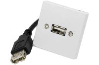 Logo Plastron usb a/a f-f 0,10m 102665