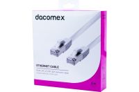 Logo Dacomex cordon rj45 cat. 6 f/utp lsoh snagless blanc - 5 m 199055