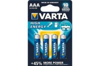 Logo Varta piles alcalines 4903121414 lr03 / aaa blister de 4 958491