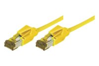 Logo Cordon rj45 sur câble catégorie 7 s/ftp lsoh snagless jaune - 7,5 m 850108