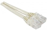 Logo Cable adsl 2+ cordon torsadé avec connecteur rj11 - 10 m ivoire 282040