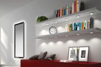 Logo Luisina - mino - spot led 3w � poser + embase coloris aluminium zen sl24 005