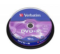 Logo Spindle de 10 dvd+r 4,7gb 16x verbatim 951-c-481