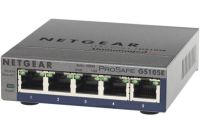 Logo Netgear gs105e switch prosafe+ 5 ports gigabit manageable 315705