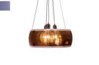 Logo Luisina - linda - suspension led coloris gris fum�e zen slin 321