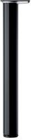 Logo Luisina - lot de 8 pieds de table ronds en acier laqu� noir h 870 mm - �80 mm zdn8pr809 009