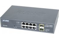 Logo Switch planet gsd-1020s manageable 8 ports gigabit + 2 ports sfp - rackable 10