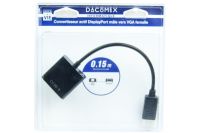 Logo Dacomex blister displayport vers vga cordon 15cm 221069