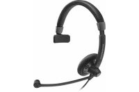 Logo Sennheiser sc 40 usb ctrl noir, micro-casque monaural 450228