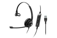 Logo Sennheiser sc 230 usb ctrl ii, micro-casque monaural 450222