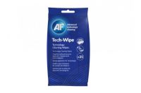 Logo Af sachet de 25 lingettes de nettoyage pr appareils mobiles 190873