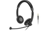 Logo Sennheiser sc 75 micro casque filaire jack 3.5mm, binaural 450234