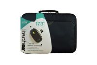 Logo Techair sacoche ordinateur portable + souris - 17.3'' noir 906017