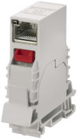 Logo Telegärtner connecteur pour rail stx, + module b rj45 11200836