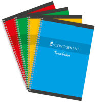 Logo Cahier de travaux pratiques reliure spirale - conquerant sept  339204100