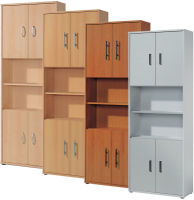 Logo Wellembel armoire tagres 'bro combi+ 3', 5 tagres,gris 7600174