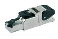 Logo Telegrtner connecteur rj45 mfp8 cat.6a (profond), t568b, 18800120