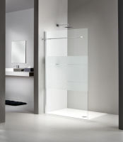 Logo Paroi laterale avec profile 1000 libero 4000 gauche + porte serviette parois de douche - pe6psfl1000a10shl