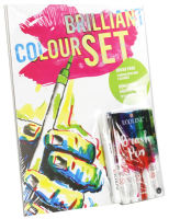 Logo Rmerturm set brillant couleur, papier aquarelle + brush 5269999