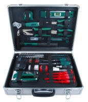 Logo Brder mannesmann jeu d'outils, 75 pices, coffret alu 11600115