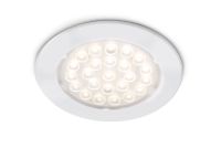 Logo Luisina - m�tro - kit m�tro - 2 spots en coloris blanc + c�blage + convertisseur zen k2sl2 006