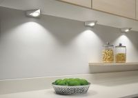 Logo Luisina - toby - kit toby - 3 spots coloris inox + c�blage + convertisseur zen k3sl71065