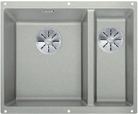 Logo Evier blancosubline 340/160-u - granit gris perle  - 523561