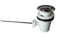 Logo Pieces detachees, tube cuivre a visser 30 cm d.10 m10/100 chrome pd00302
