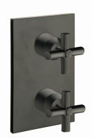 Logo Douche facade laiton encastree executive thermo 2 sorties or executive - xv85252