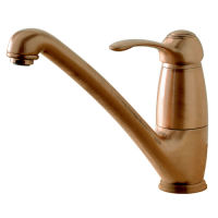Logo Evier museo bec coule orientable or rose brosse museo - mu13034