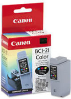 Logo Encre 3 coul canon bci-21cl pour bjc-2000/4xx0/5x00/mpc20 mt0751