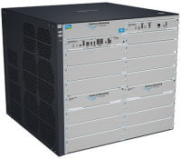 Logo Includes one chassis, one fan tray, one hp procurve 8212zl switch base s q08923