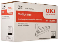 Logo Oki tambour noir 43870008 873460