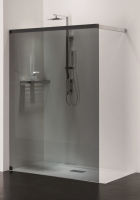 Logo Paroi laterale sans cadre avec bras 1000 libero 5000 gauche parois de douche - fqsflsb3a10