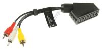 Logo Adaptateur peritel vers 3xrca;3p*,200+-20mm,ul g747821