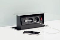 Logo Luisina - s-box / prises - s-box 2 prises, 2 usb et interrupteur zc 12 015