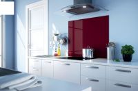 Logo Luisina - fonds de hotte en verre - fond de hotte luisigloss 1200 x 750 mm coloris blanc zc cv120 006