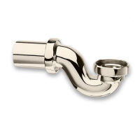 Logo Siphon baignoire retro laiton horizontal metal vidages - vs48080