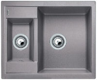 Logo Eviers � encastrer blancometra 6 - granit alumetallic