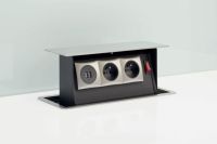 Logo Luisina - s-box / prises - cache interrupteur alu zc 25