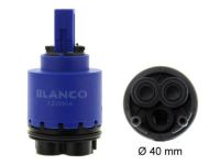 Logo Blanco cartouche 40 mm hp ct ouvert, bleu, haute pression 122064