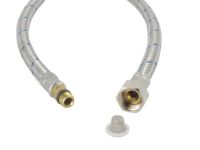 Logo Flexible d'alimentation hp bleu avec joint/tamis 45 cm = 8 mm m10x1 bl 119568