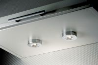 Logo Luisina - curvilight - spot halogne rond avec embase - 20 w coloris chrom zen kh20em015