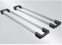 Logo Lot de 2 rails etagon inox 234164